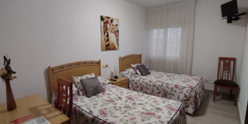 Vista general habitación doble Vista general habitación doble