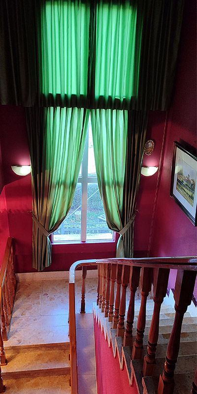 Interior Hostal La Nave en Palencia Interior Hostal La Nave en Palencia